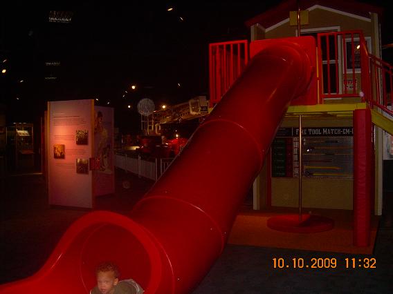big red slide